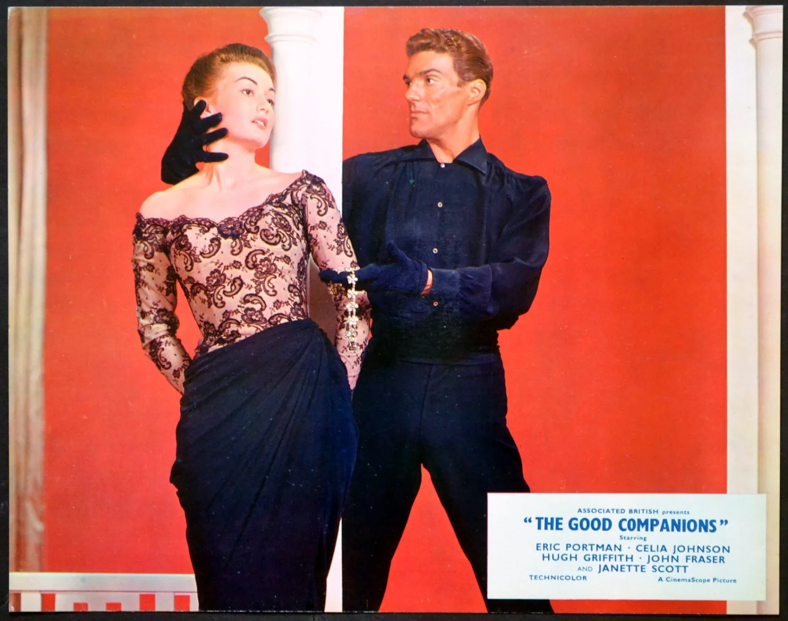 GOOD COMPANIONS 1957 Eric Portman, Celia Johnson, Hugh Griffith UK LOBBY SET, image 4