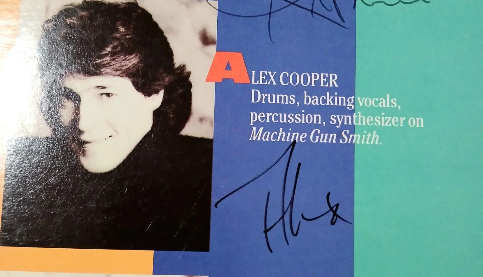 Katrina, the Waves — Katrina & The Waves Debut Album Signed by All The Original Front Members 1985, изображение 4