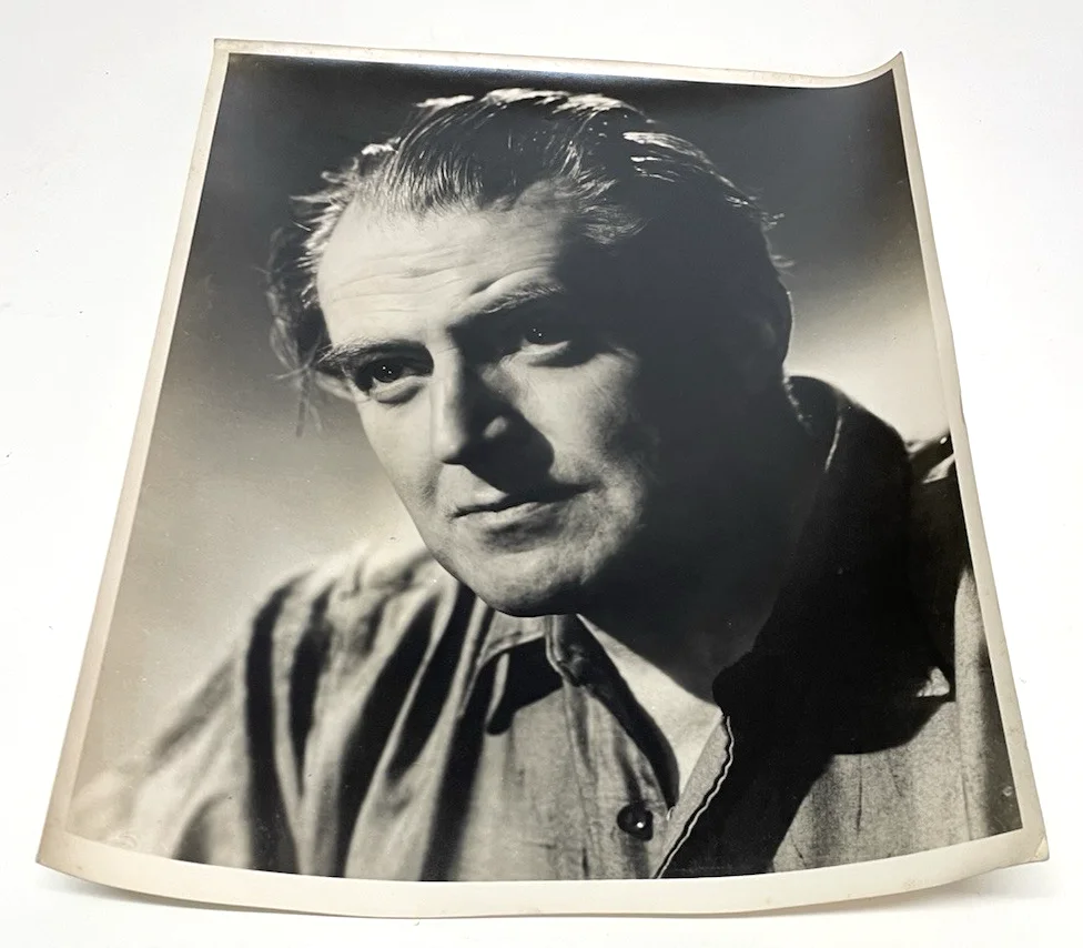 Vintage British Actor Jack Warner Large Photos Studio / Publicity Lot x2, image 2