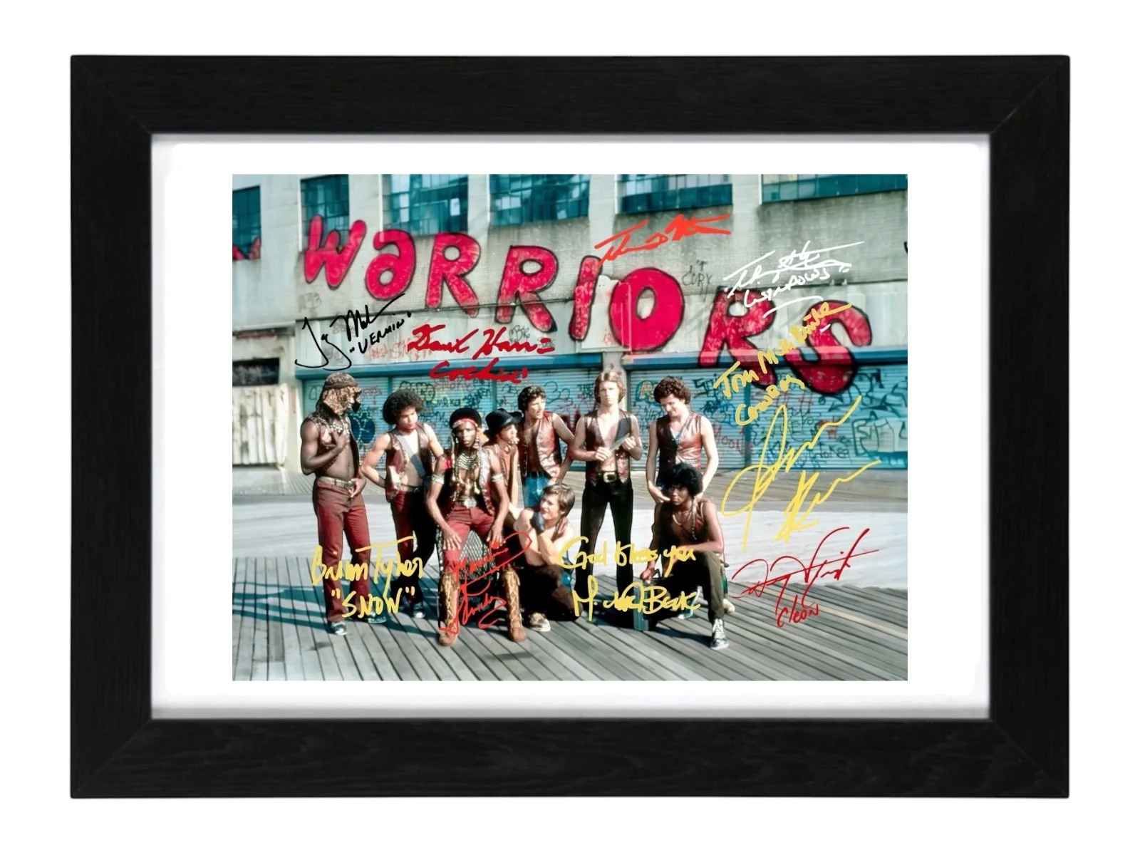 Warriors Signed Autograph 6X4 PHOTO Pre Print Film, изображение 3