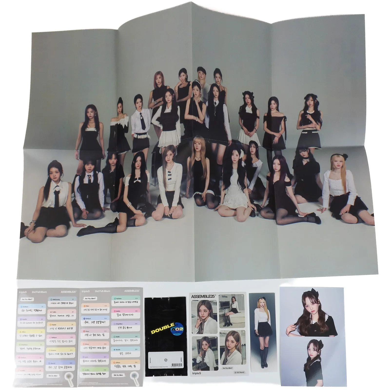 TripleS - Assemble25 [Are You Alive Ver.] 2nd Album Signed Promo CD 2025, изображение 3