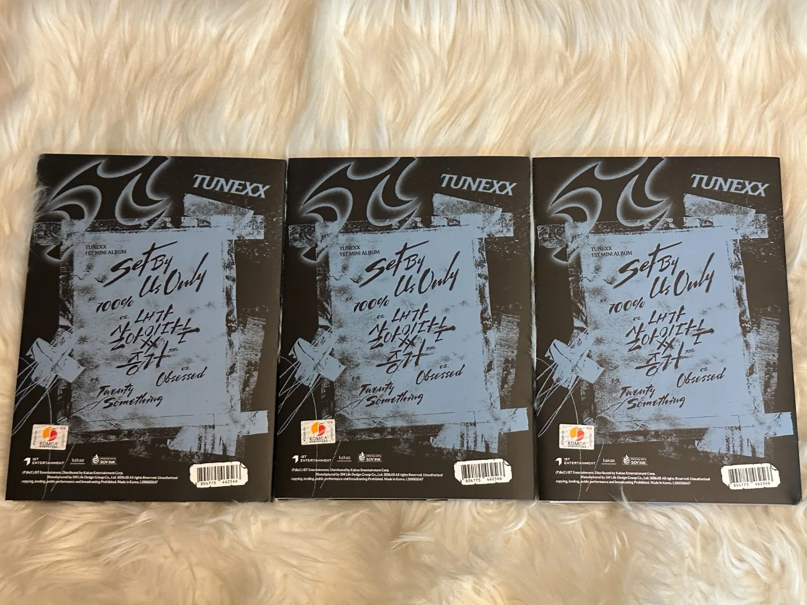 TUNEXX - ALL MEMBER Autograph(Signed) PROMO ALBUM KPOP, изображение 5