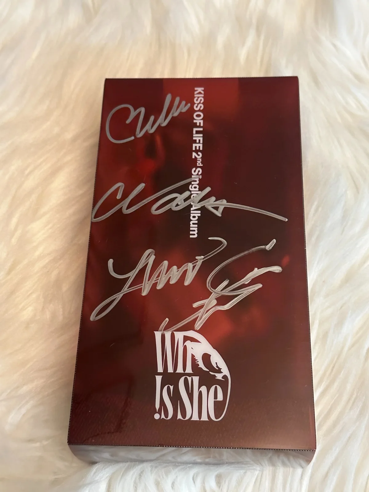 Kiss Of Life - ALL MEMBER Autograph(Signed) PROMO ALBUM KPOP, изображение 3