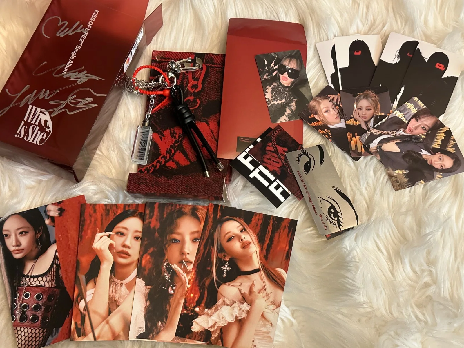Kiss Of Life - ALL MEMBER Autograph(Signed) PROMO ALBUM KPOP, изображение 4