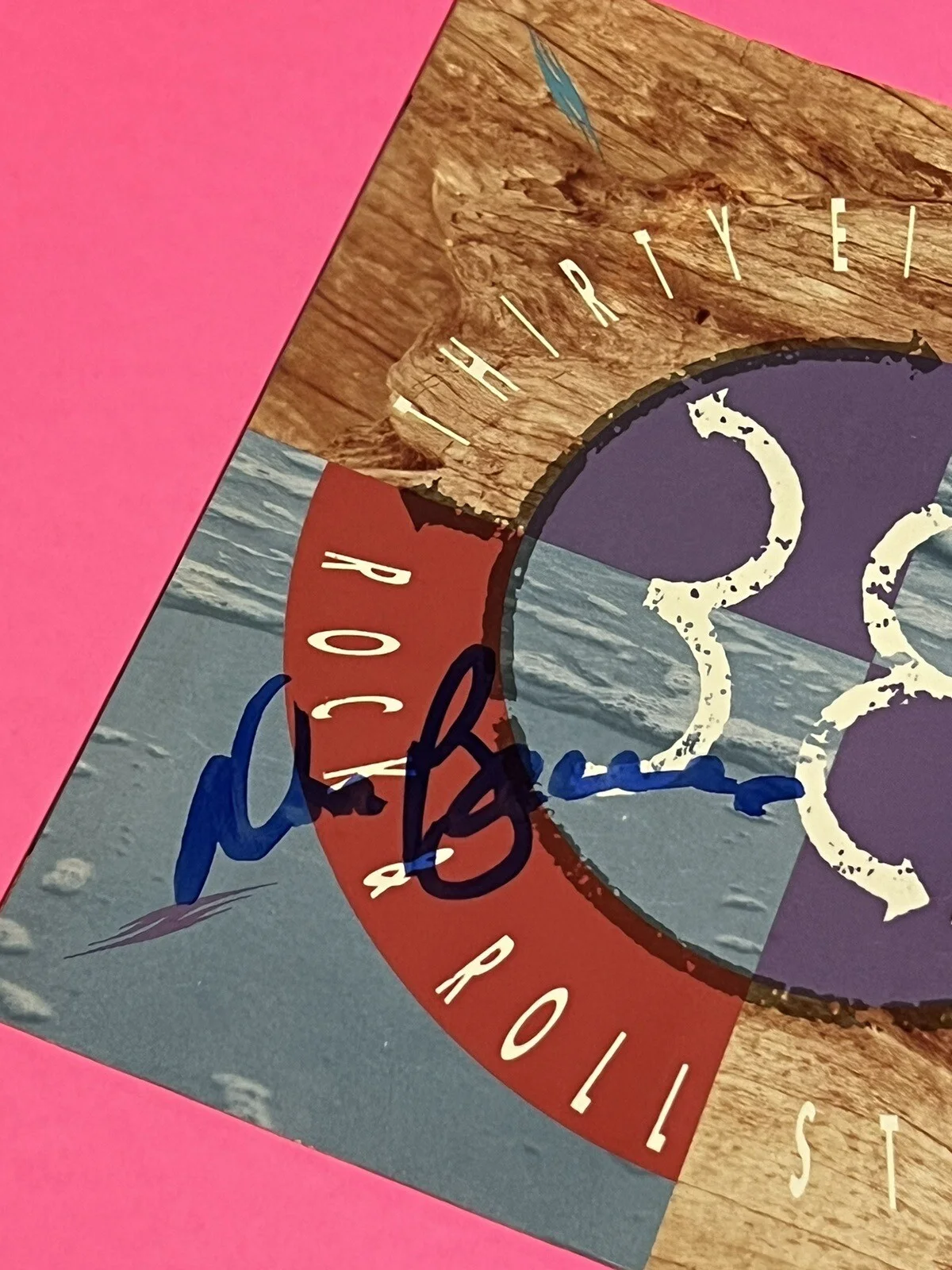 DON BARNES SIGNED 38 SPECIAL ROCK & ROLL STRATEGY 45 VINYL LP * PROOF*, image 4
