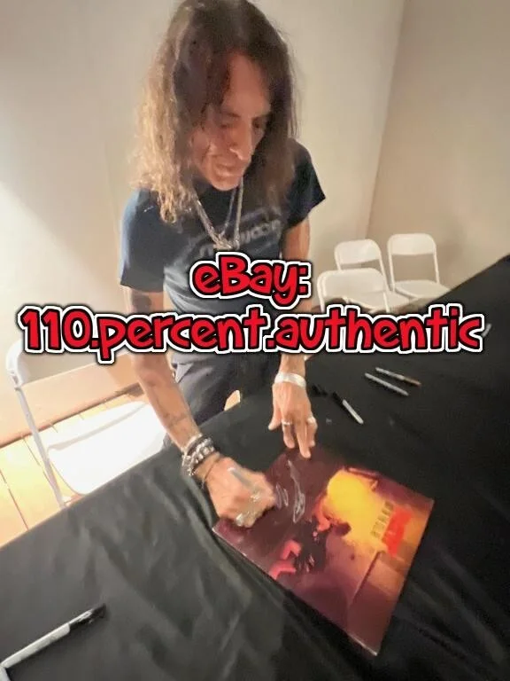 STEPHEN PEARCY RATT SIGNED AUTOGRAPHED OUT OF THE CELLAR VINYL LP *EXACT PROOF*, image 3