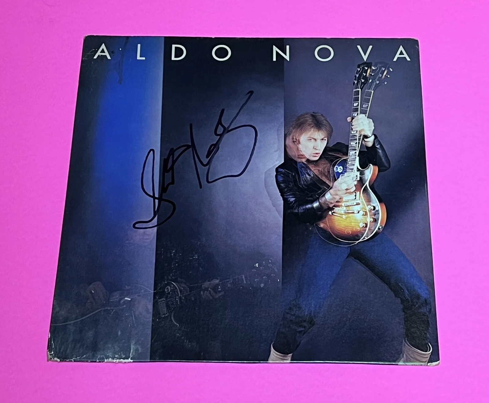 ALDO NOVA SIGNED AUTOGRAPHED VINYL LP *EXACT PROOF*, image 5