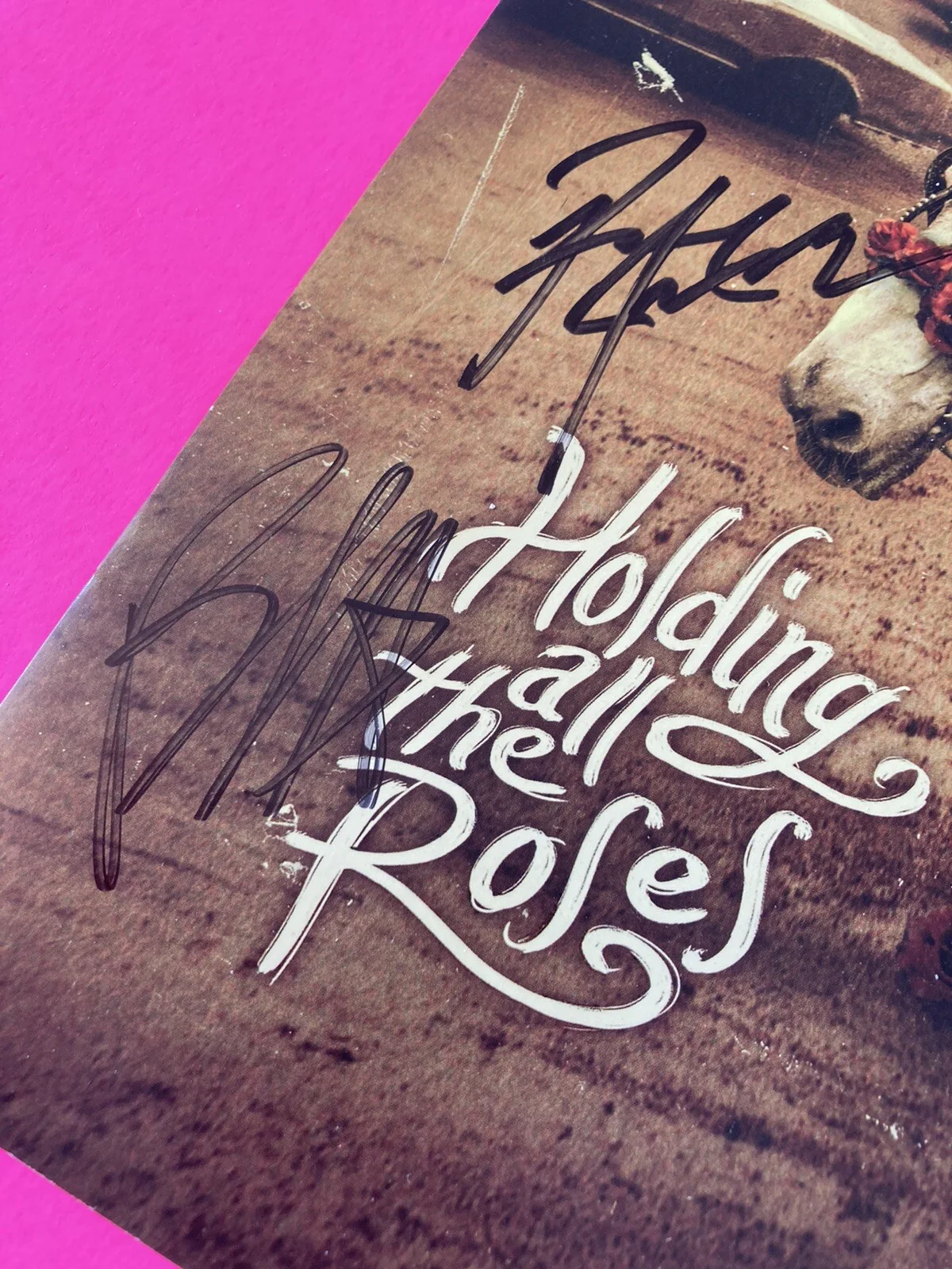 BLACKBERRY SMOKE HOLDING ALL THE ROSES SIGNED AUTOGRAPHED PROGRAM, image 3