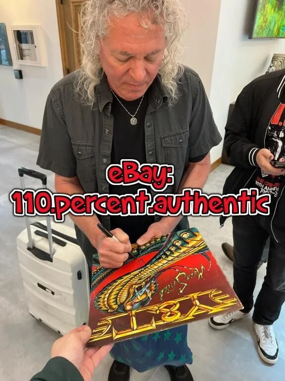 DAVE MENIKETTI Y&T SIGNED AUTOGRAPHED MEAN STREAK VINYL LP ALBUM *EXACT PROOF*, изображение 3