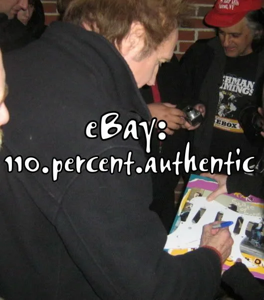 RAY DAVIES THE KINKS AUTOGRAPHED SIGNED GUITAR *EXACT PROOF*, image 3