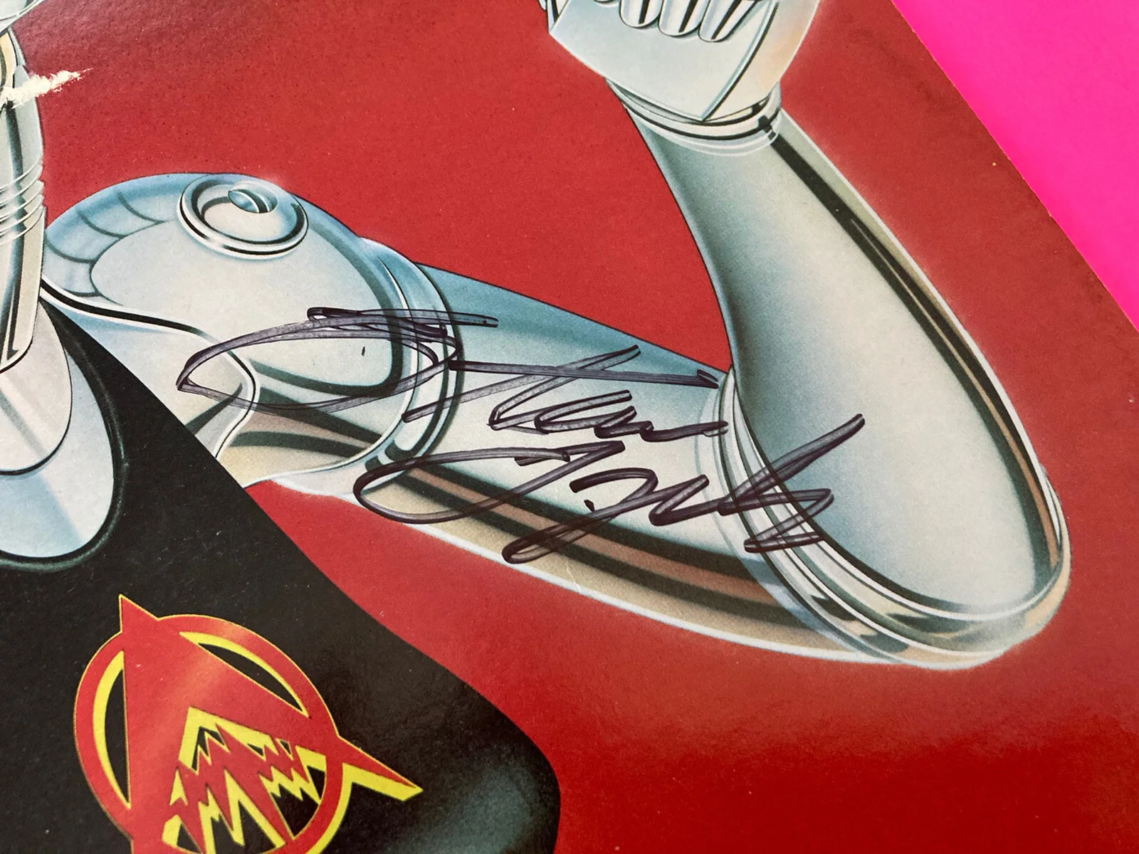 AUTOGRAPH RANDY RAND STEVE LYNCH SIGNED THATS THE STUFF VINYL LP *EXACT PROOF*, image 4