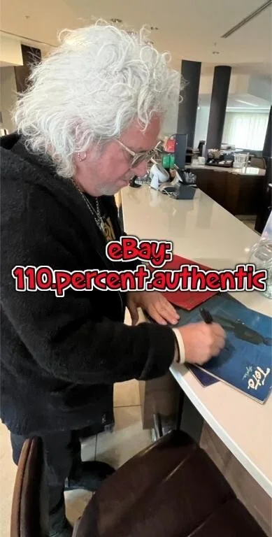STEVE LUKATHER TOTO SIGNED AUTOGRAPHED HYDRA VINYL LP ALBUM *EXACT PROOF*, image 3