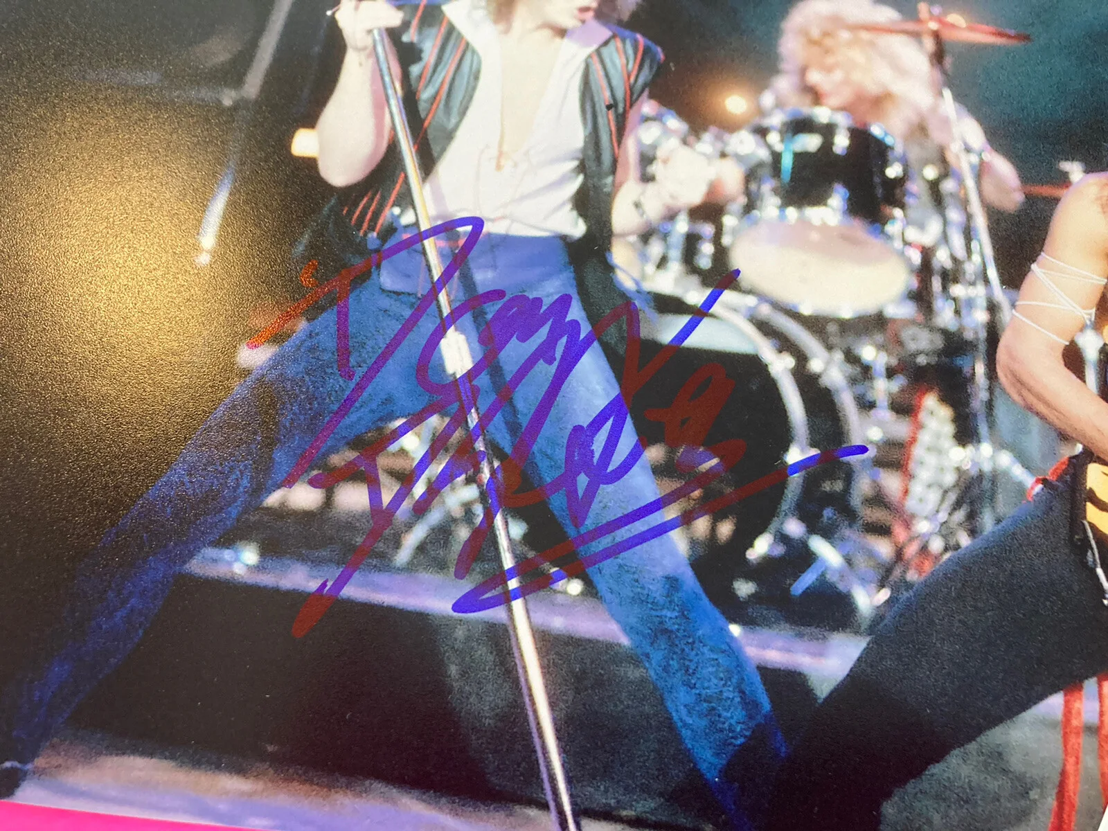 DON DOKKEN SIGNED AUTOGRAPHED 8X10 PHOTO MUSIC BECKETT BAS COA, image 2