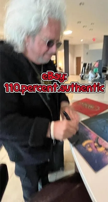 STEVE LUKATHER TOTO SIGNED AUTOGRAPHED TOTO VINYL LP ALBUM *EXACT PROOF*, изображение 2