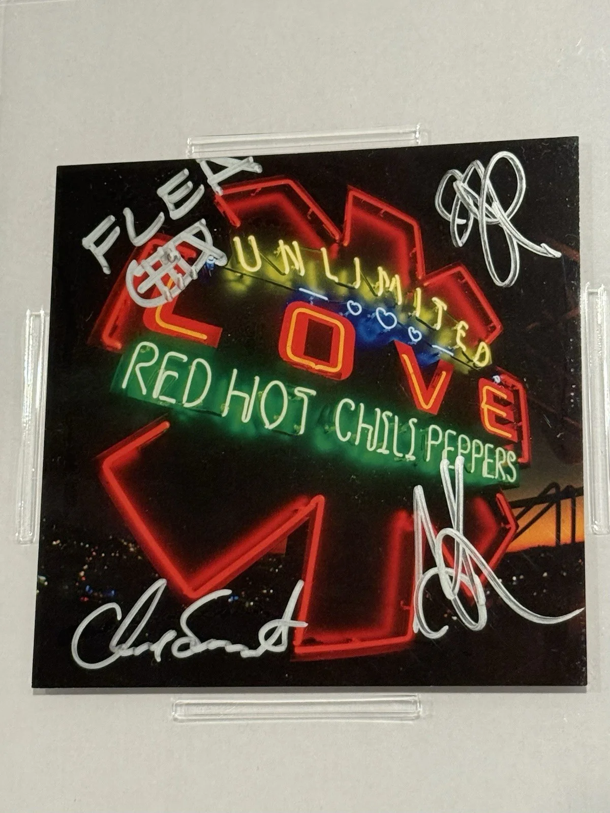 Red Hot Chili Peppers Signed Unlimited Love CD Insert PSA Authentic Autograph, изображение 2