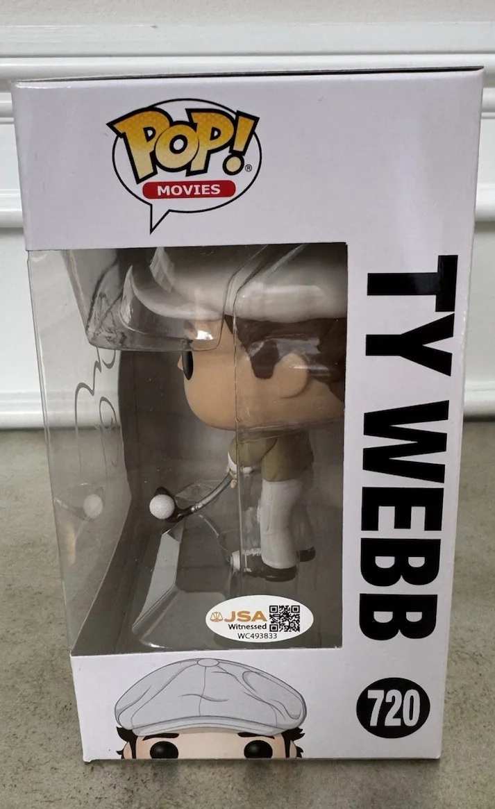 Chevy Chase — Ty Webb Aka Chevy Chase Signed Funko Pop, image 2