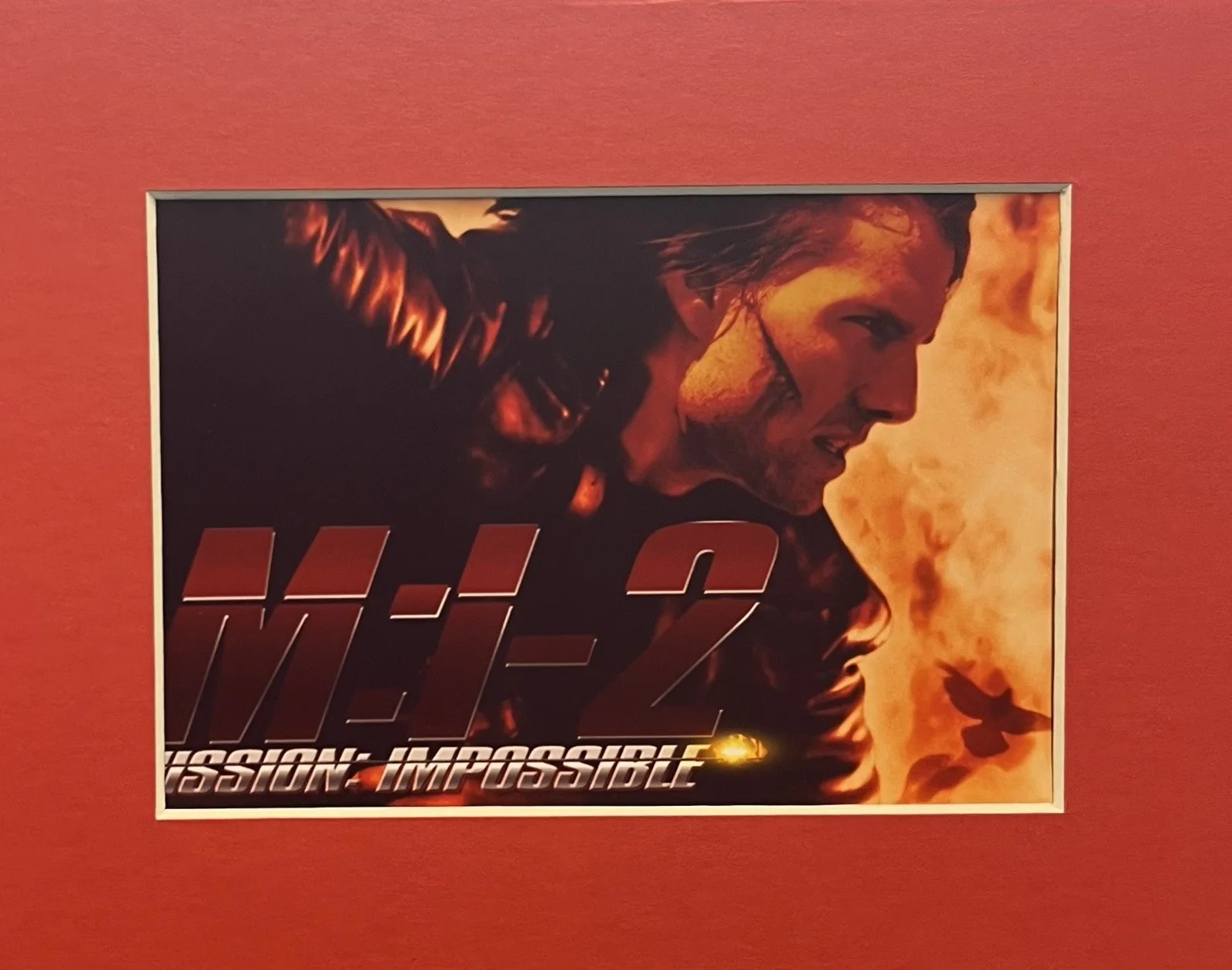 MISSION IMPOSSIBLE 2. 35mm Film Cell Mounted Display, image 2