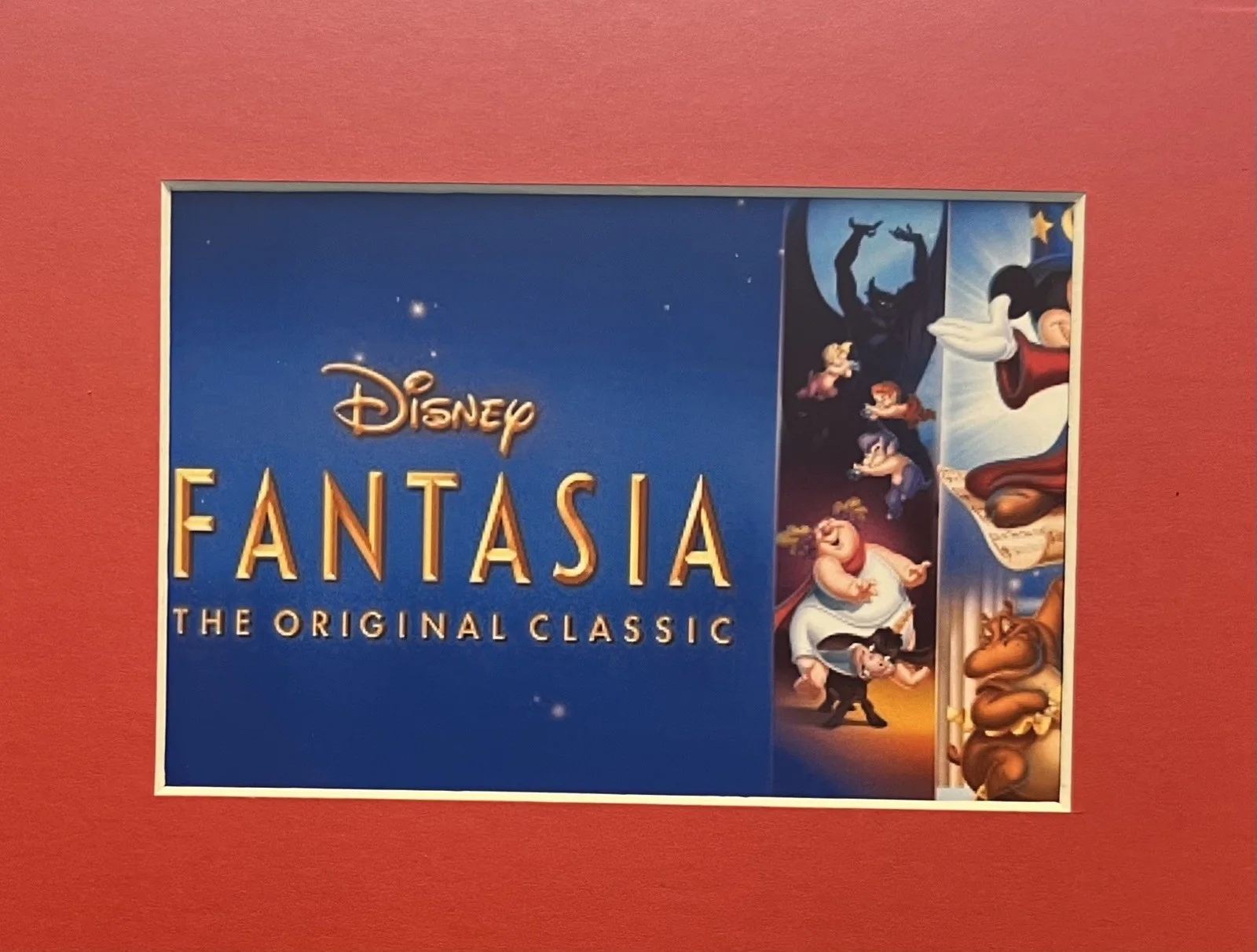 FANTASIA. 35mm Film Cell Mounted Display, image 2