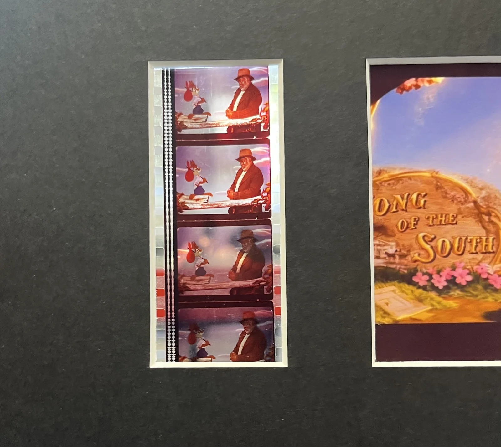 SONG OF THE SOUTH. 35mm Film Cell Mounted Display, изображение 3