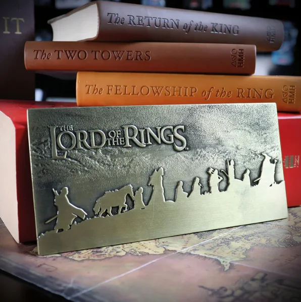 The Lord of the Rings Limited Edition The Fellowship Plaque FaNaTtiK, изображение 3