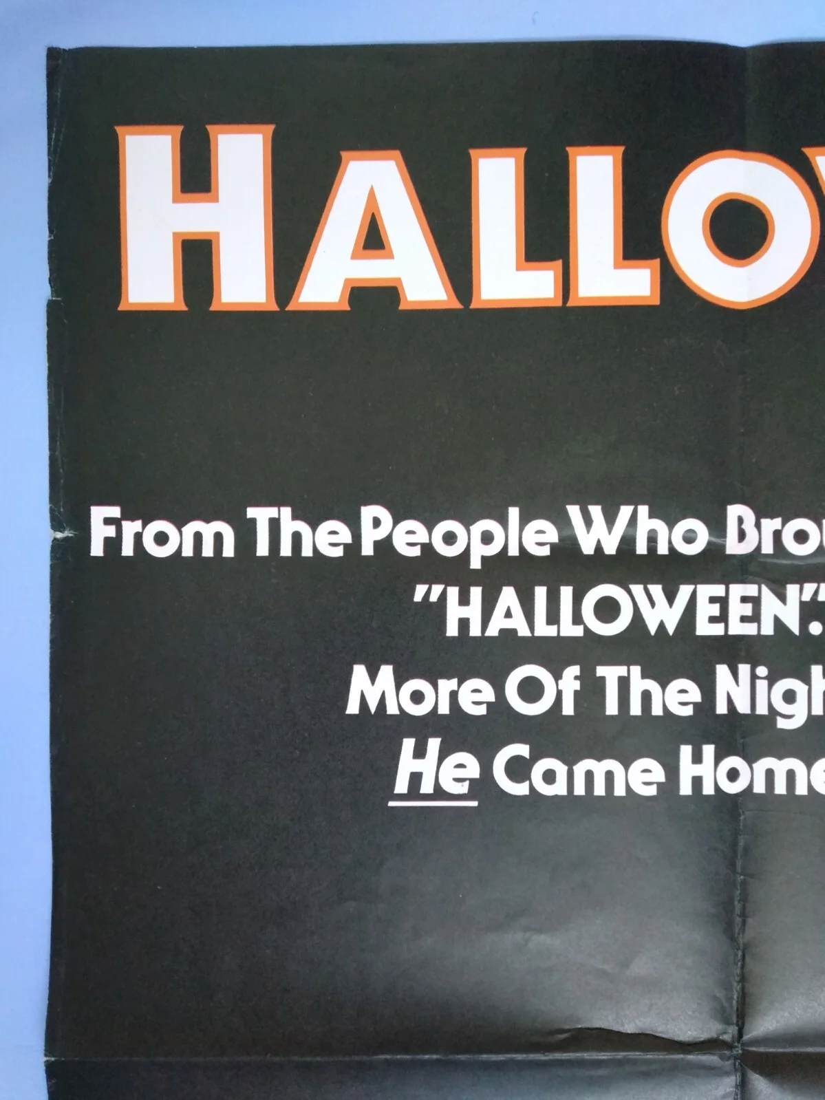 HALLOWEEN II (1981) original UK quad poster - Jamie Lee Curtis, Donald Pleasence, image 2