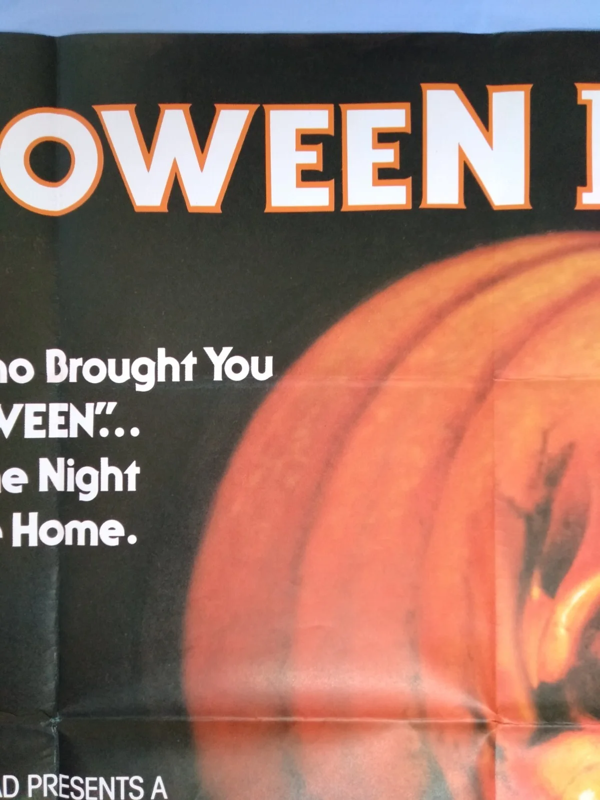 HALLOWEEN II (1981) original UK quad poster - Jamie Lee Curtis, Donald Pleasence, image 3