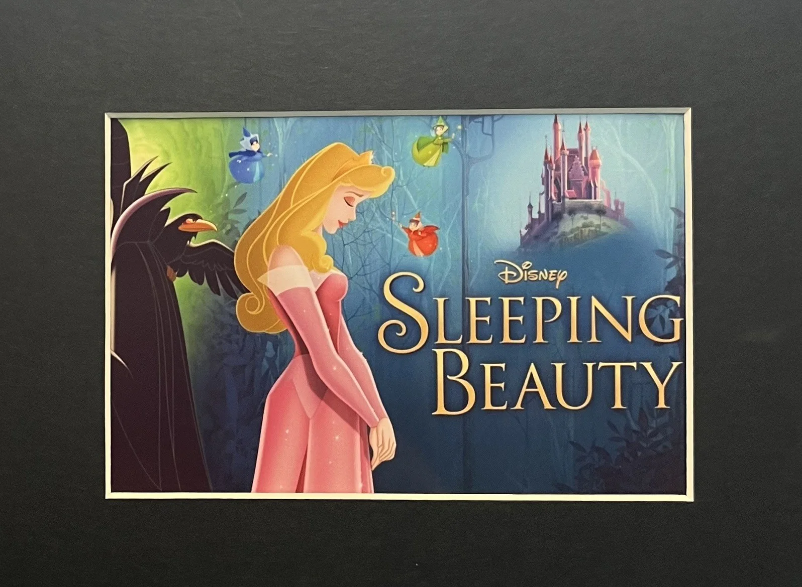 SLEEPING BEAUTY . 35mm Film Cell Mounted Display, image 2