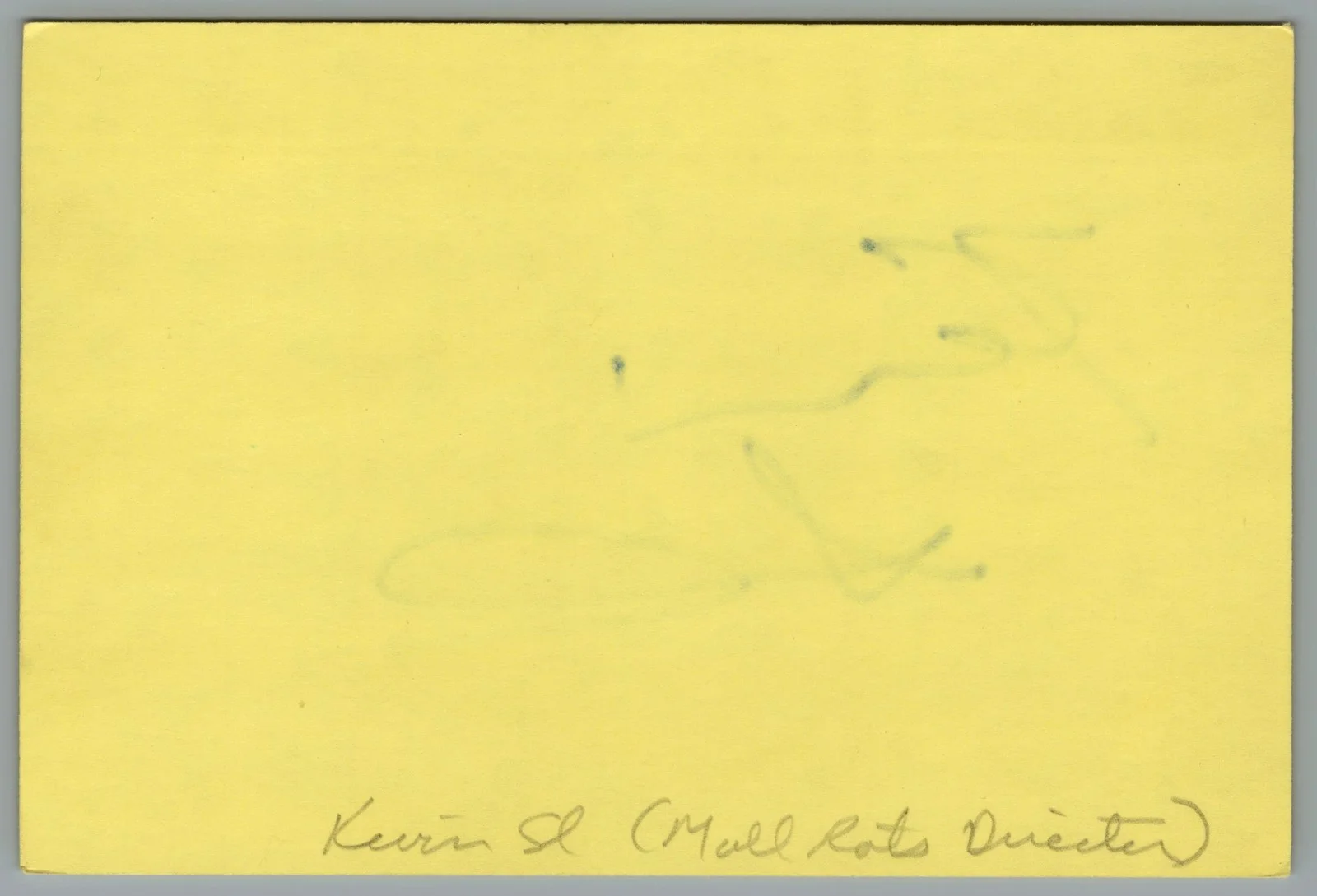 Kevin Smith — Kevin Smith Signed 4x6 Index Card Mallrats Director, Clerks Autographed, изображение 2