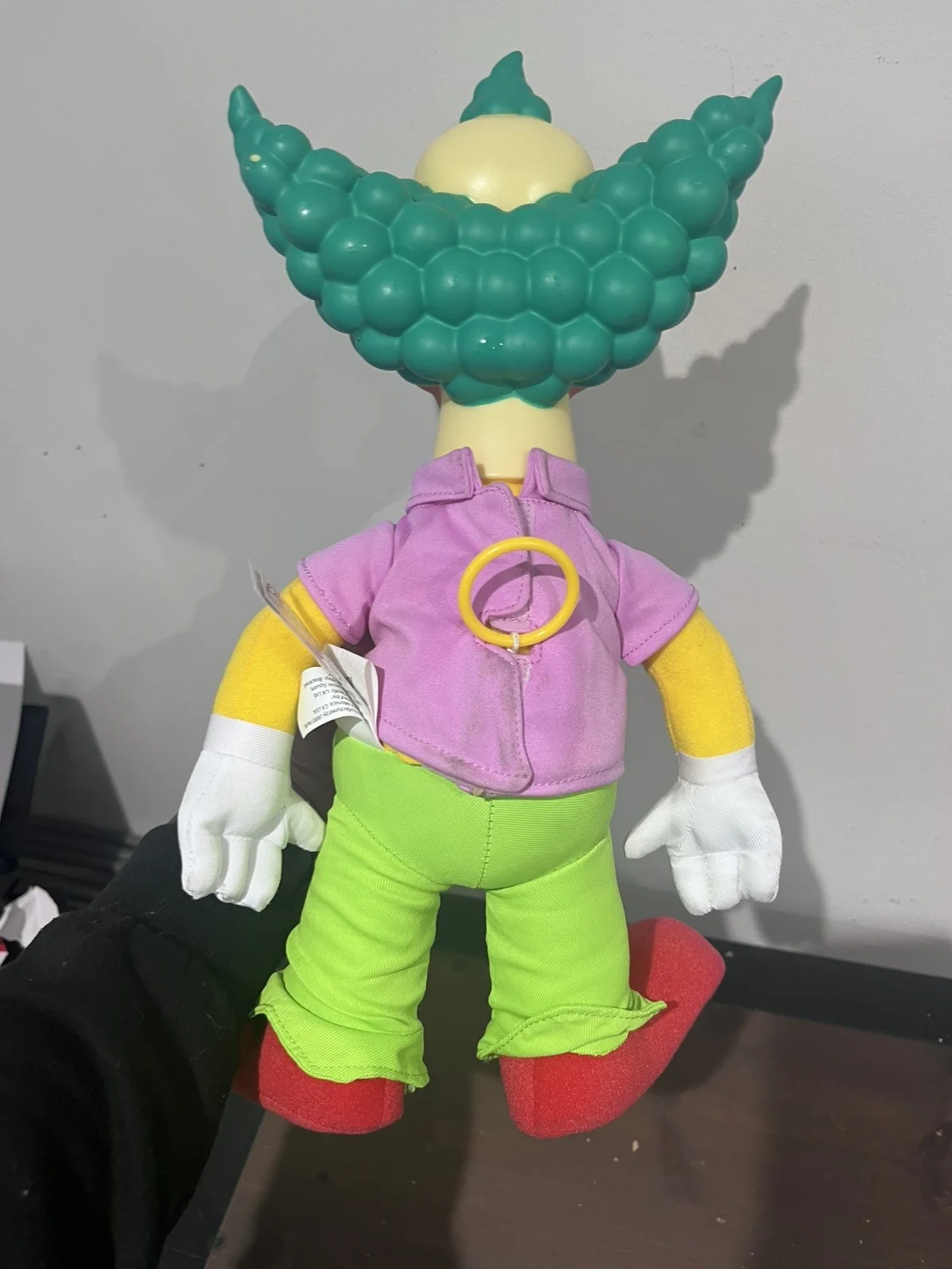 The Simpsons Talking Evil/Good Krusty Doll 16" Tree House Of Horror 2001 Works!, изображение 3