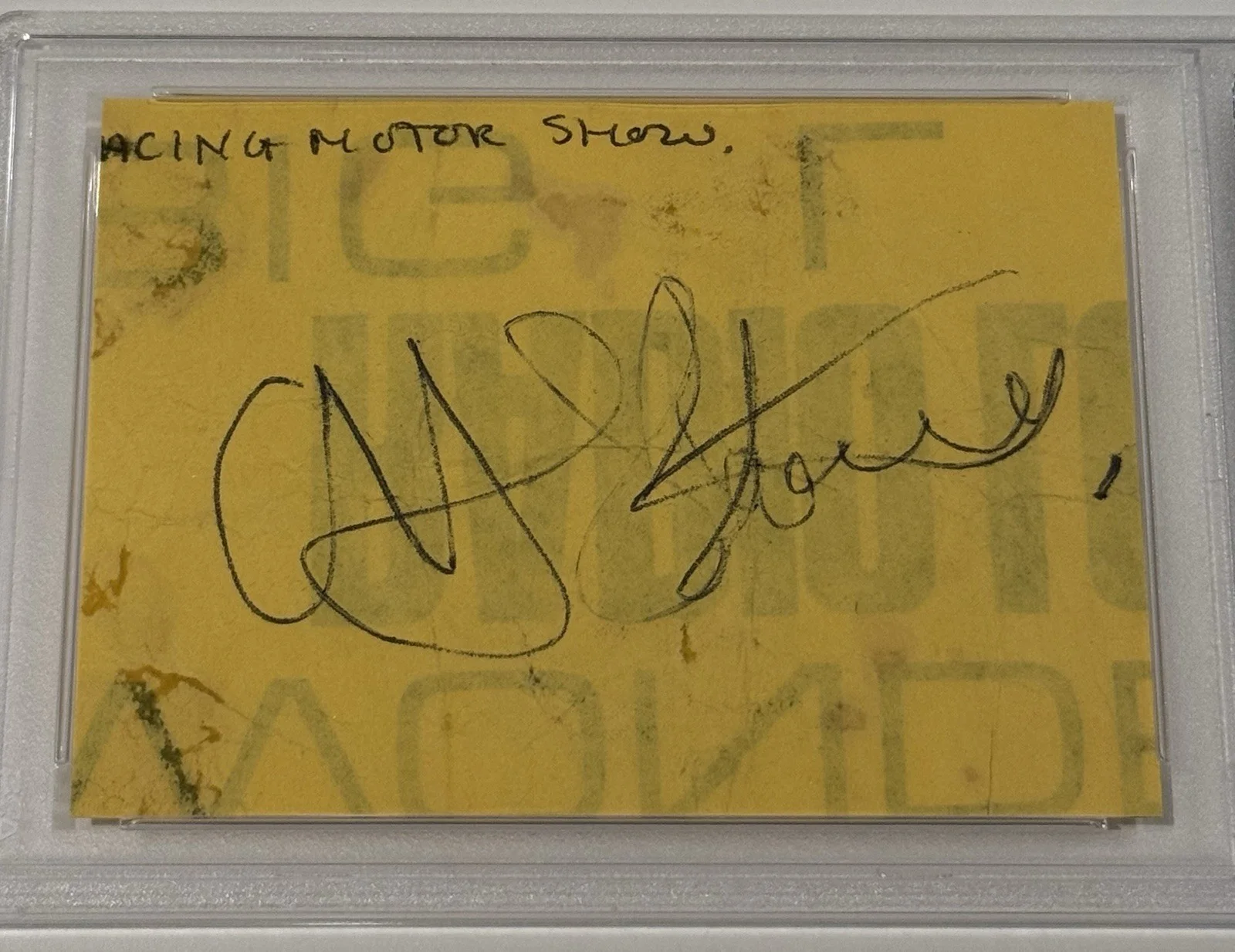 Cat Stevens Signed Cut Vintage Signature PSA Authentic Autograph Yusuf Islam, image 2