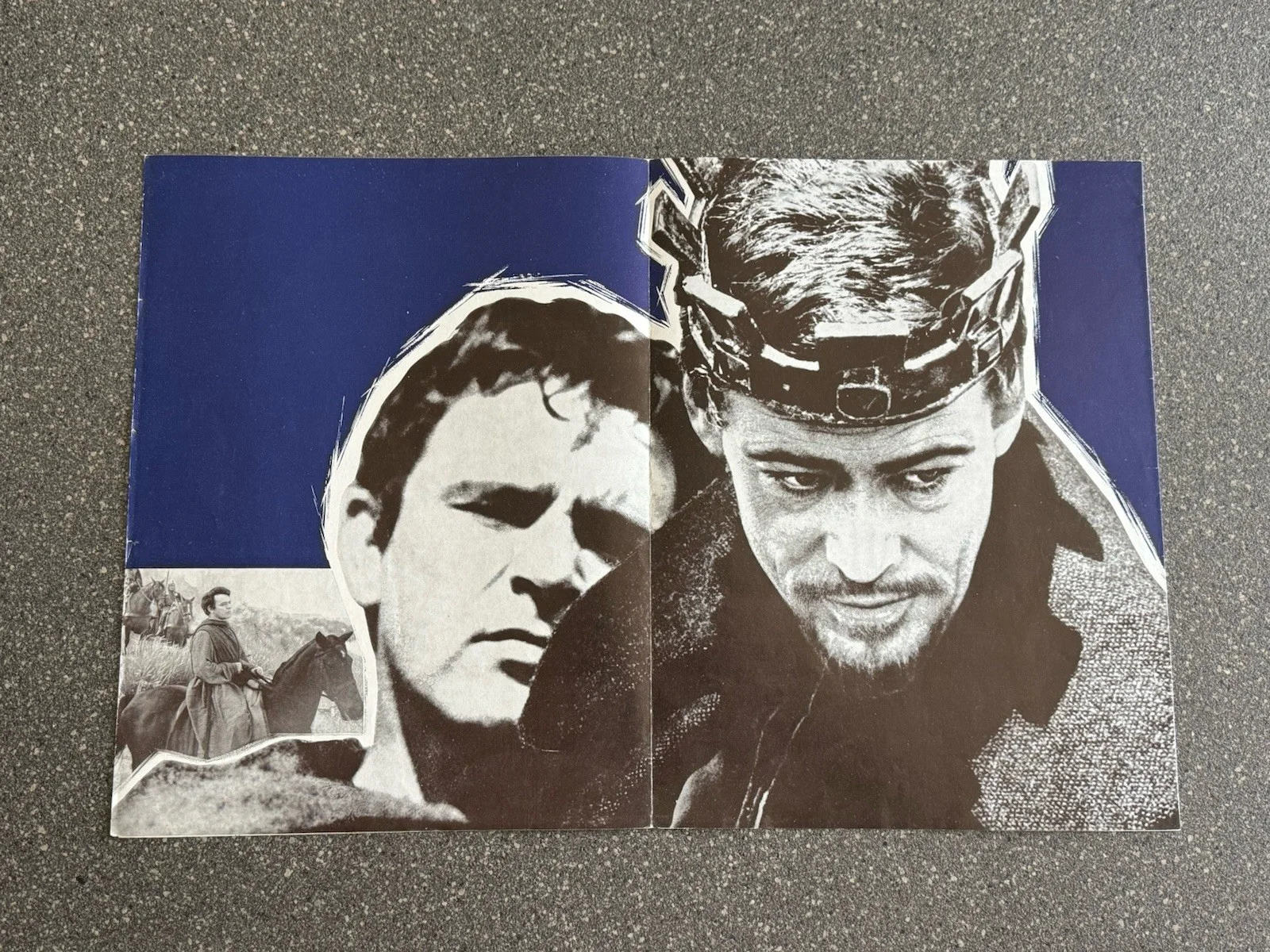 RARE French 1964 A4 Multi-Panel Film Promo Becket Richard Burton Peter O’Toole, изображение 5