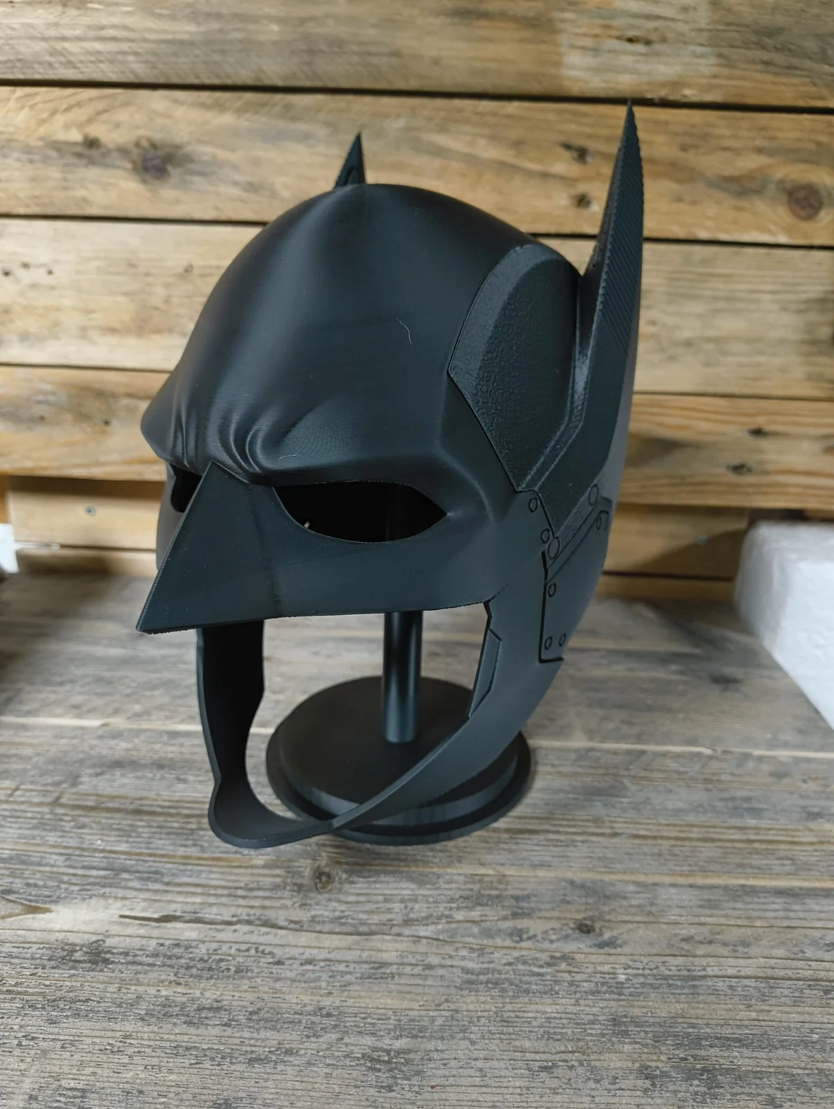 Batman 2022 Concept Helmet 3D Printed Raw | Magnetic Mask | Cosplay/Display, изображение 3