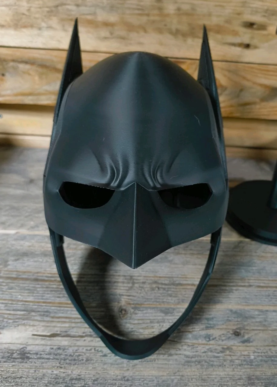 Batman 2022 Concept Helmet 3D Printed Raw | Magnetic Mask | Cosplay/Display, изображение 4