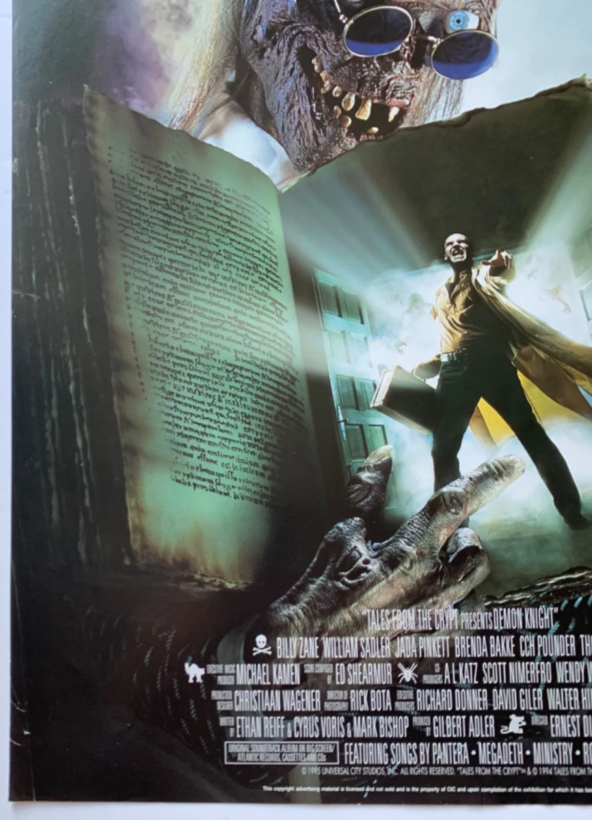 TALES FROM THE CRYPT / VINTAGE VIDEO FILM HORROR POSTER 1990’S BRITISH ORIGINAL, изображение 4