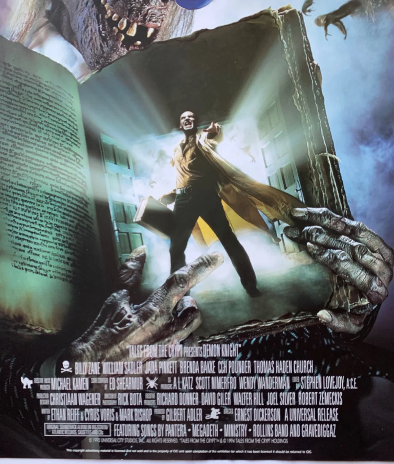TALES FROM THE CRYPT / VINTAGE VIDEO FILM HORROR POSTER 1990’S BRITISH ORIGINAL, изображение 5