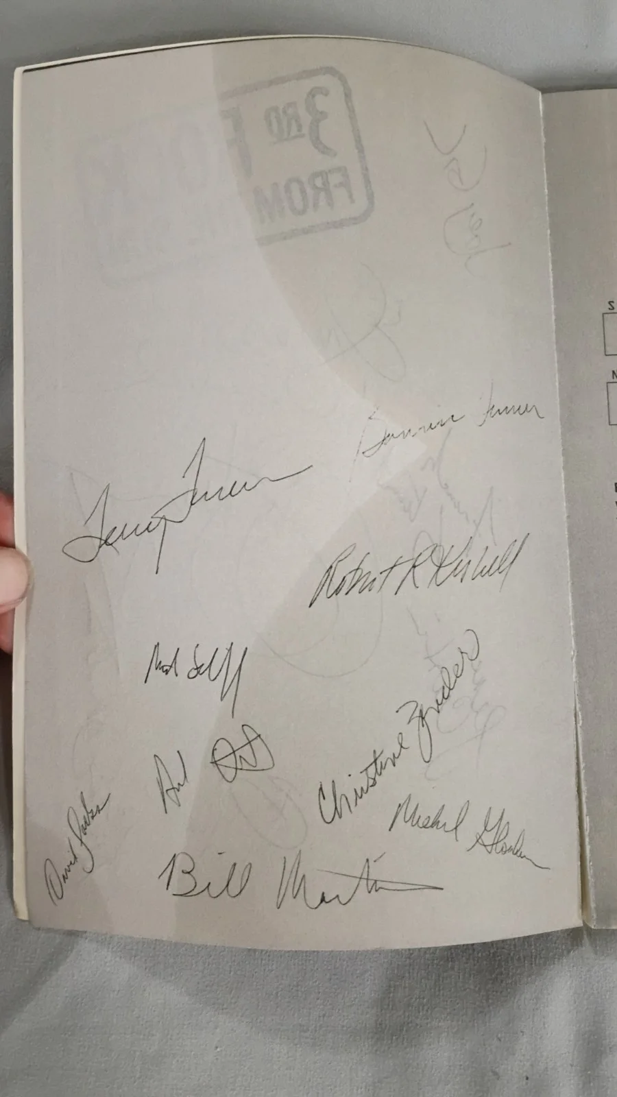 John Lithgow, Jane Curtin — 3rd Rock From the Sun "Cast + Creators" Signed Book, image 3