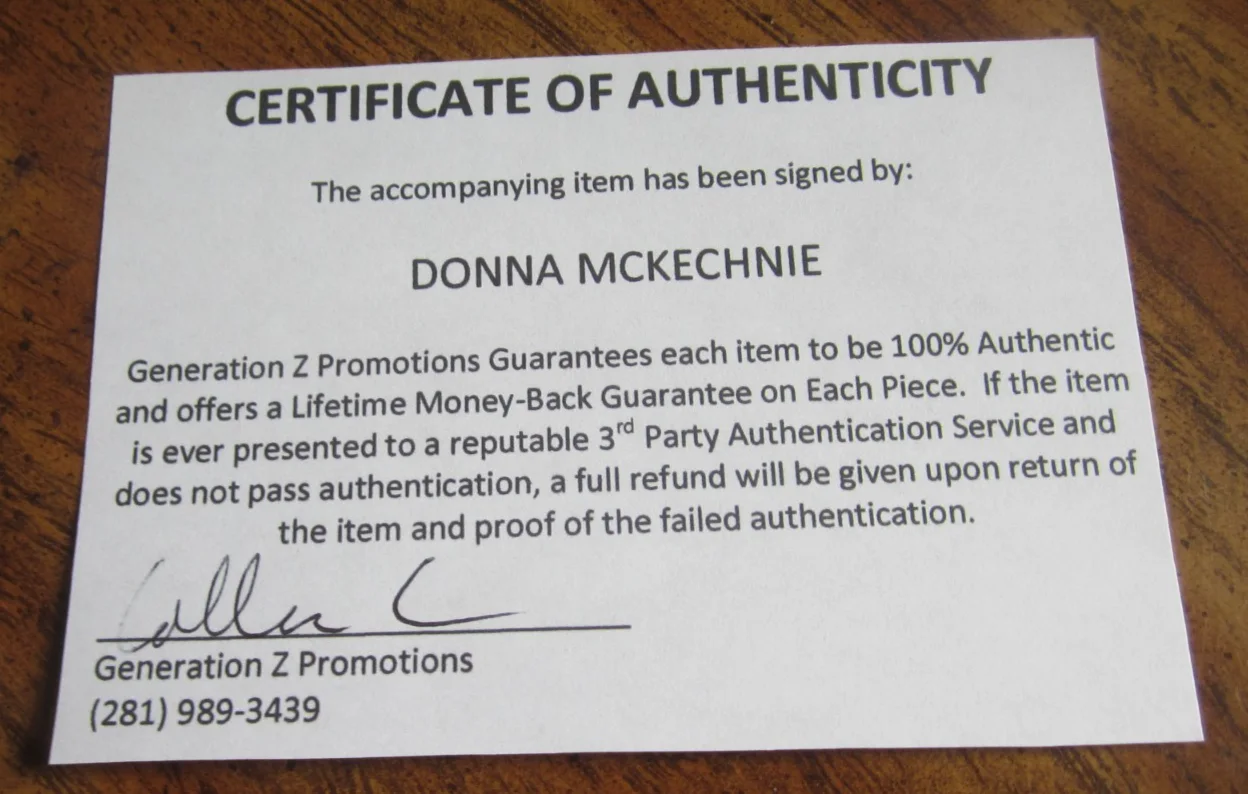 Donna McKechnie — Donna McKechnie Actress Autographed Signed 5X7 Photo "Wicked" Madame Morrible, изображение 3