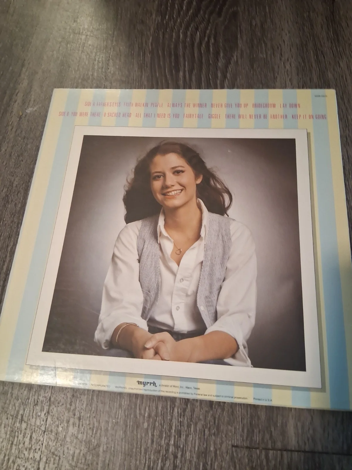 Amy Grant Signed Autographed Record Album Lp, image 3