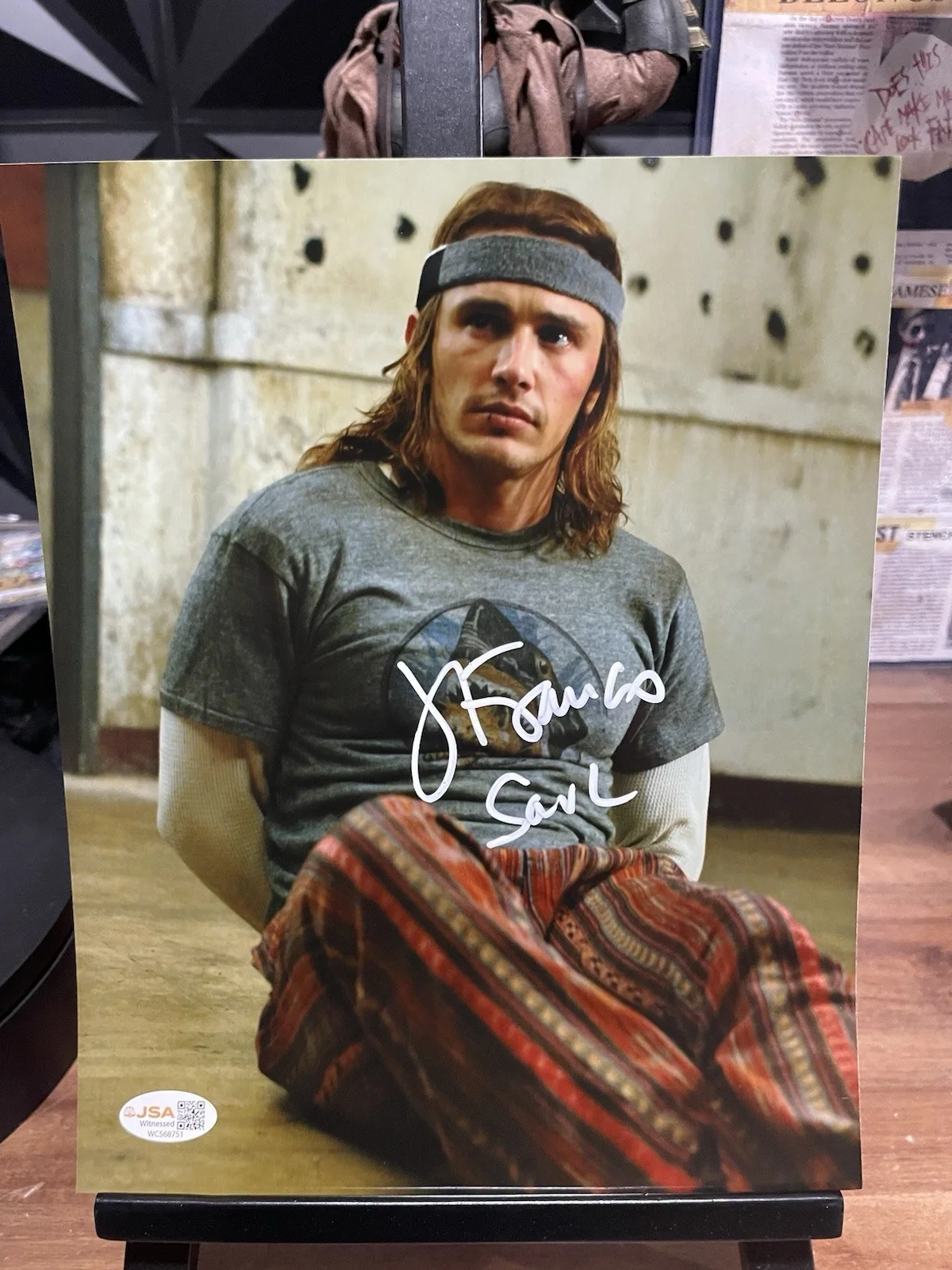 James Franco — James Franco 8x10 Photo Signed “Saul”