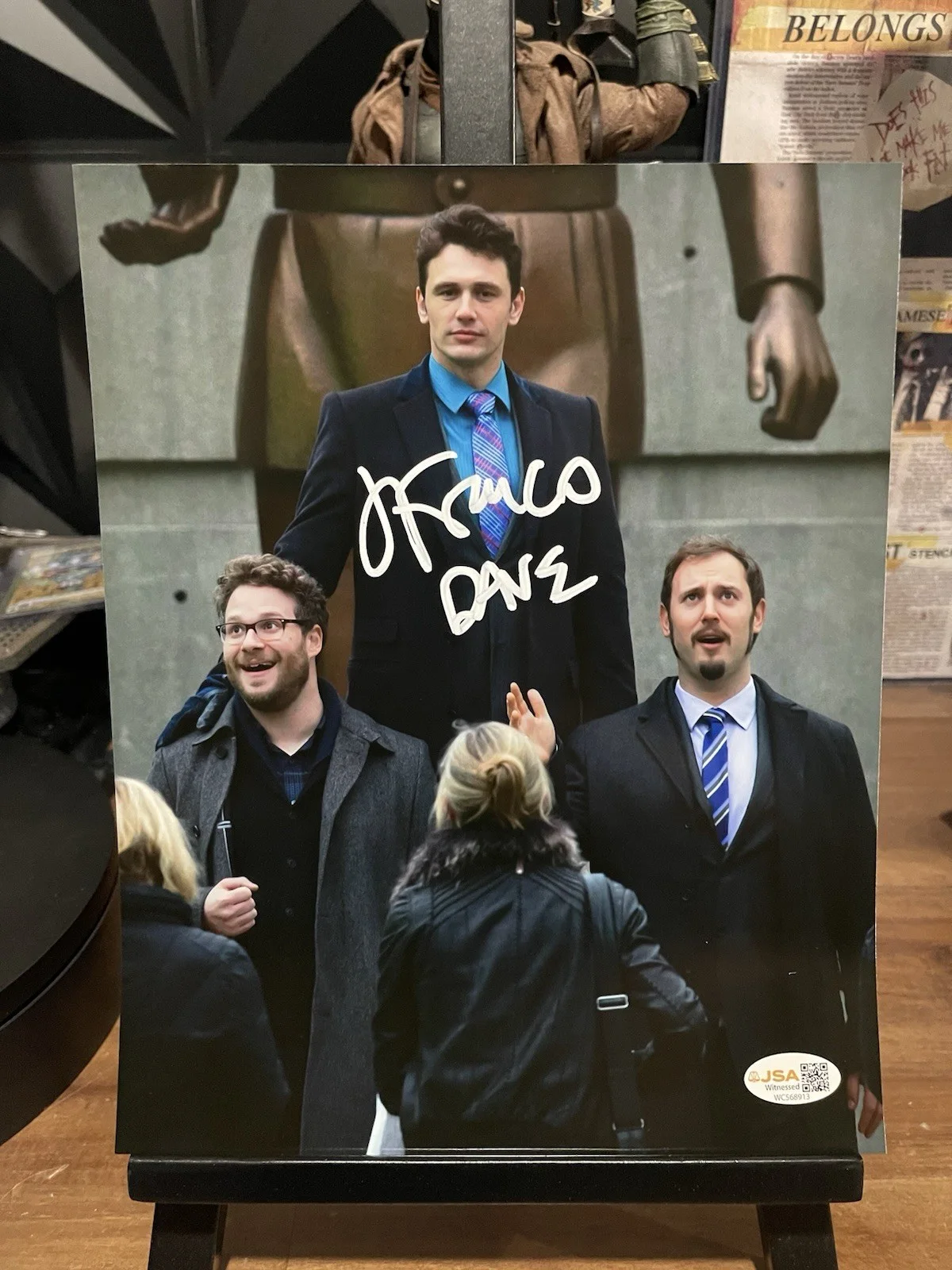 James Franco — James Franco 8x10 Photo Signed “Dave”