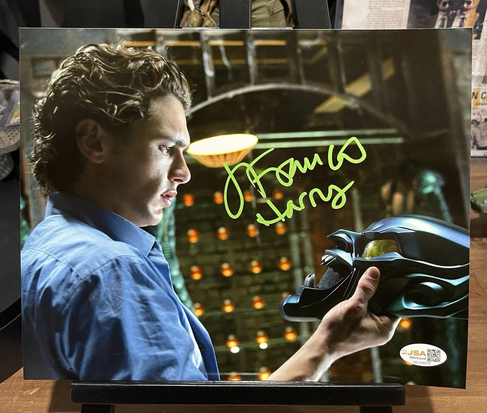 James Franco — James Franco 8x10 Photo Signed “Harry”