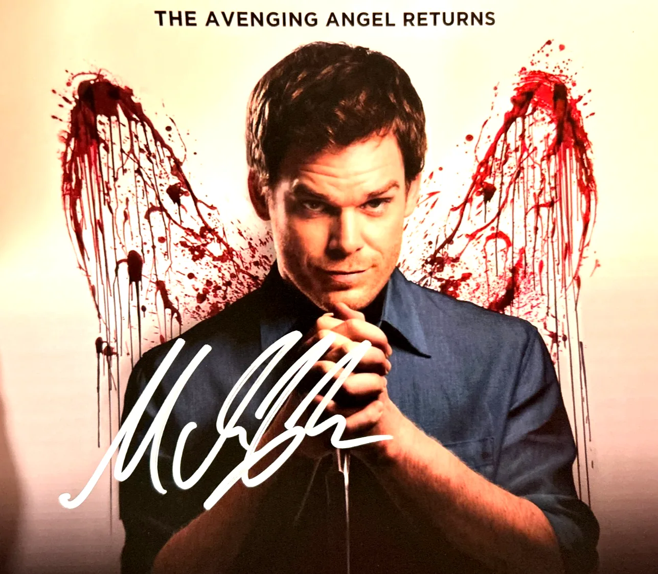 Michael C. Hall — Michael C. Hall Signed (DEXTER) Original Authentic Autograph w/COA, image 3
