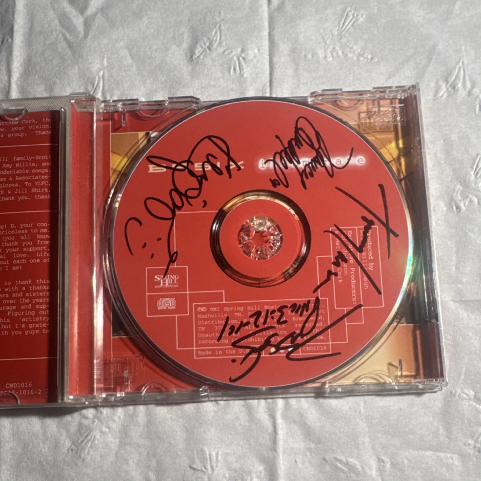 Basix Autographed 'Illuminate' CD & Booklet Original Music Collectible, изображение 2