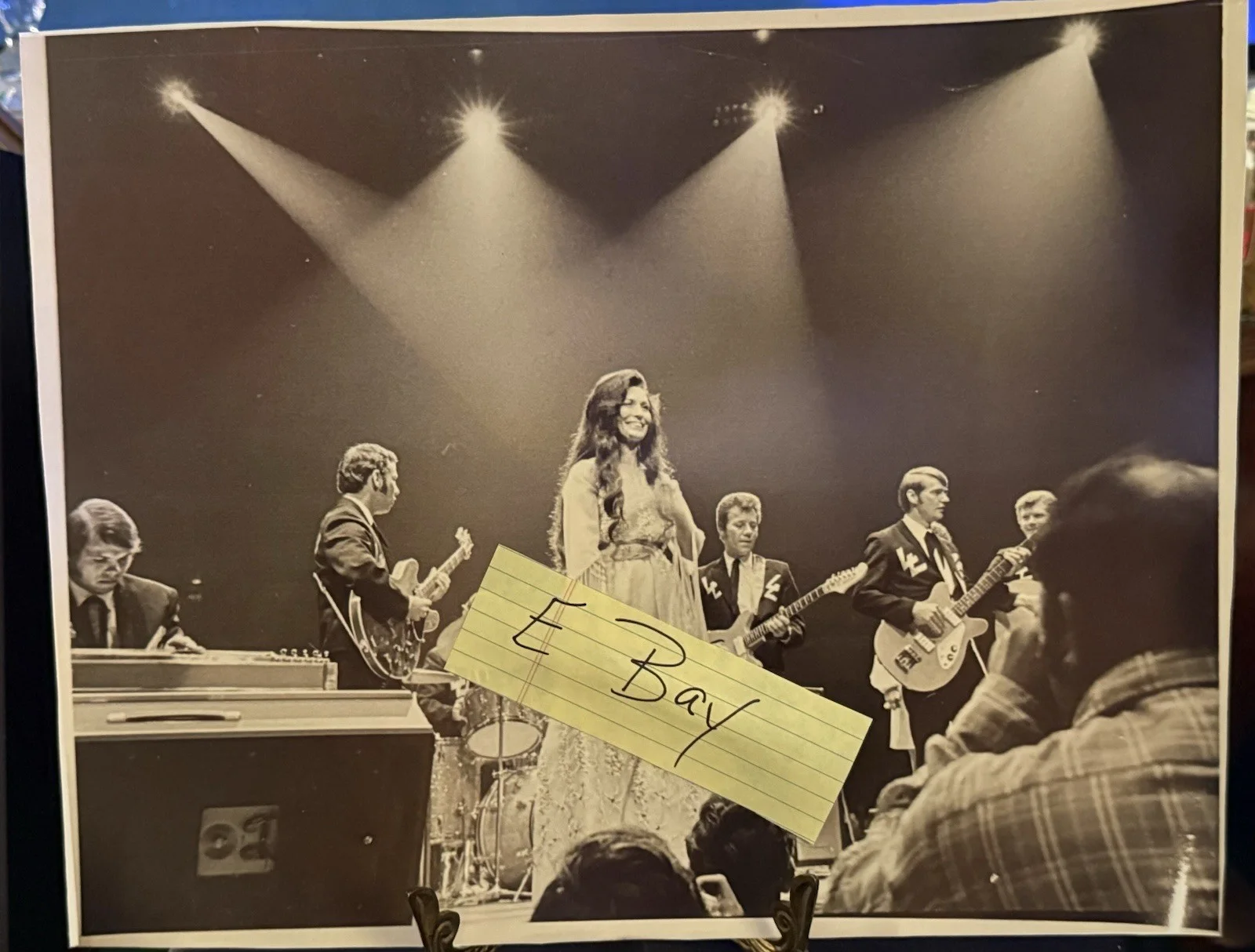 Loretta Lynn 11 X 14 B/W Concert Photo, image 4