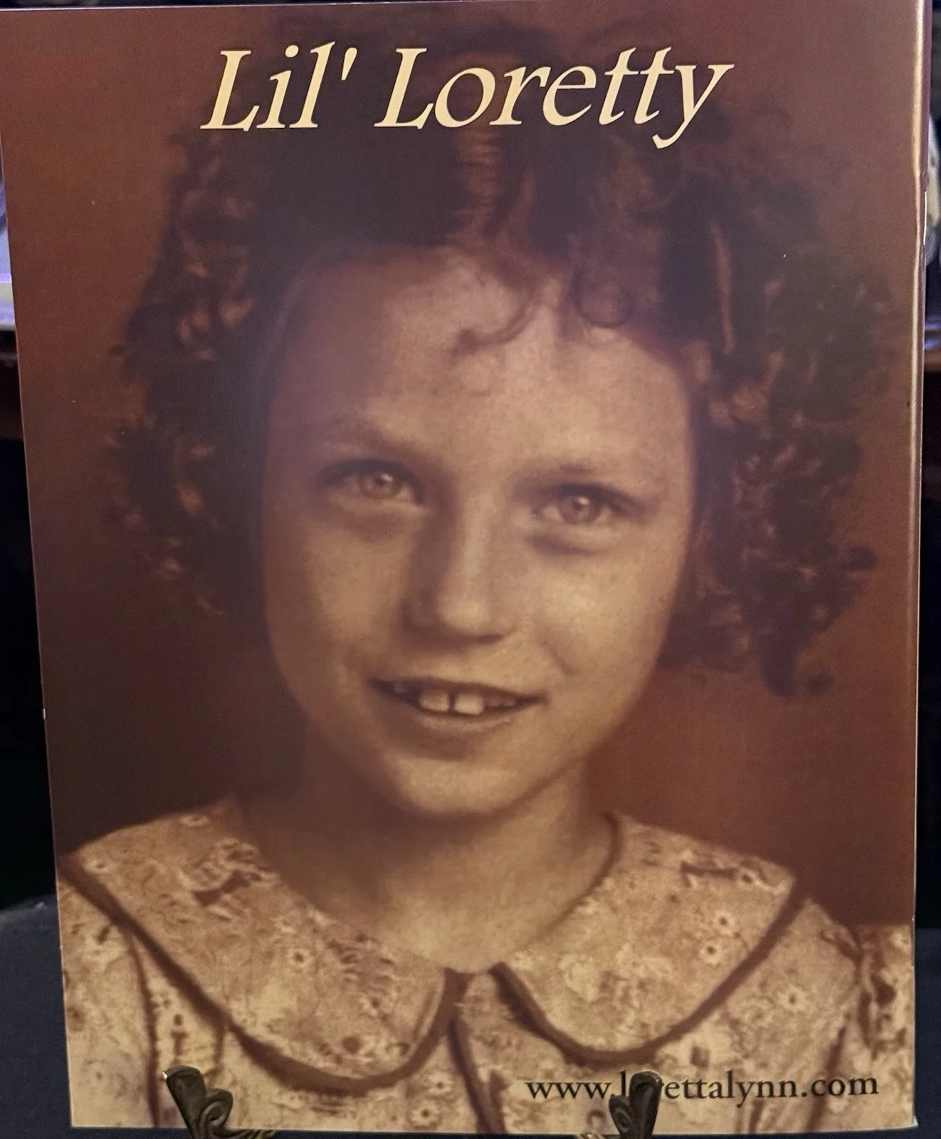 Loretta Lynn-The Cinderella Story- Autographed -Tour Book, изображение 4