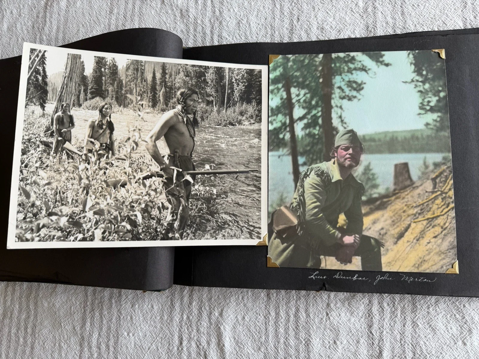 1939 Hollywood Photo Album Signed John Melton Northwest Passage Spencer Tracy, изображение 2