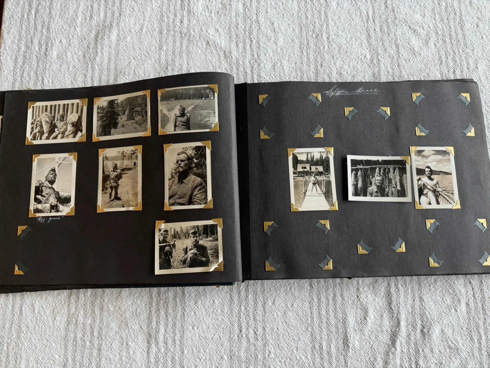 1939 Hollywood Photo Album Signed John Melton Northwest Passage Spencer Tracy, изображение 5