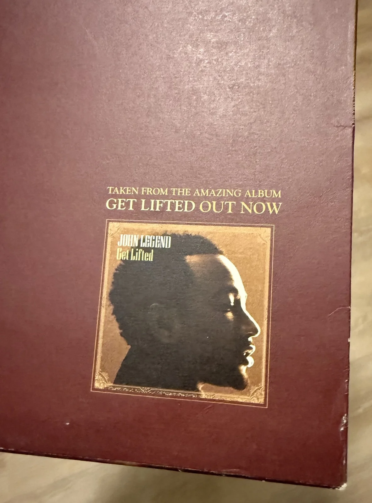 John Legend signed Number One 12" LP vinyl, image 4