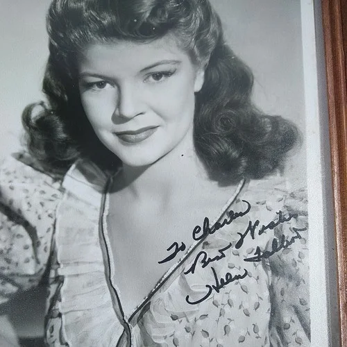 helen talbot — Helen Talbot Signed Vintage Celebrity Autograph Photo UNFRAMED actress,pin-up, изображение 2