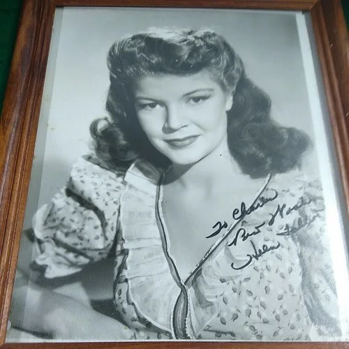helen talbot — Helen Talbot Signed Vintage Celebrity Autograph Photo UNFRAMED actress,pin-up, изображение 3